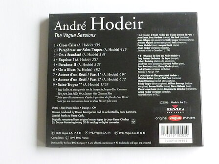 Andre Hodeir - The Vogue Sessions