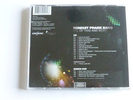 Ronduit Praise Band - All of this and More (CD + DVD)