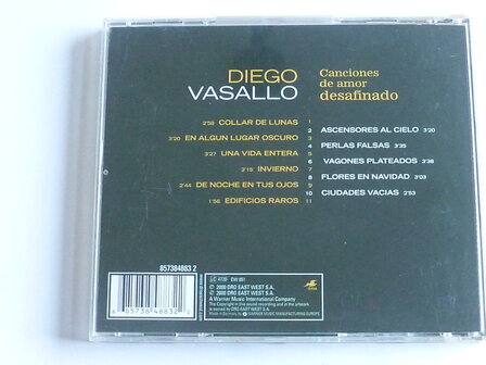 Diego Vasallo - Canciones de amor desafinado