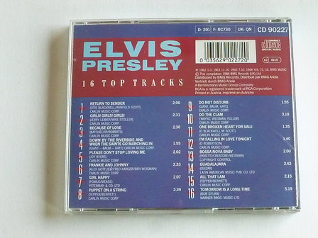 Elvis Presley - 16 Top Tracks