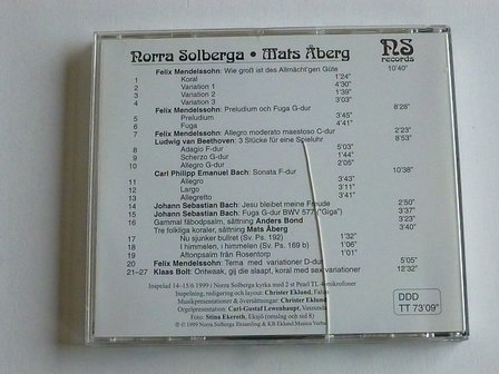 Norra Solberga / Mats Aberg (n.s. records)
