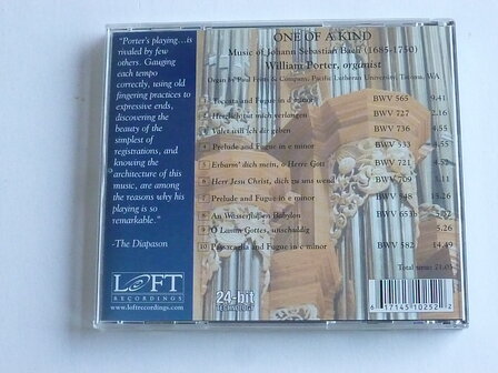 William Porter - One of a kind / Bach