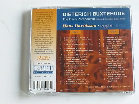 Dieterich Buxtehude - Hans Davidsson Organ  vol.2 (2 CD)