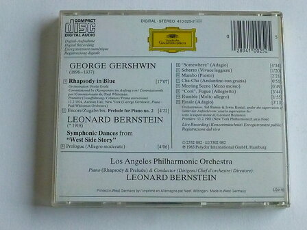 Gershwin - Rhapsody in Blue / Leonard Bernstein