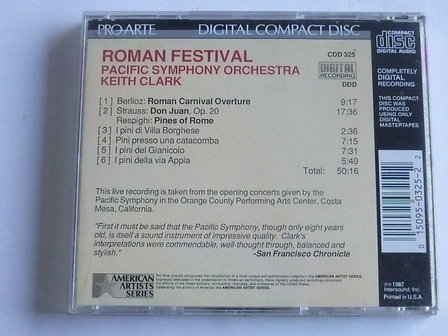 Roman Festival / Pacific Symphony - Keith Clark