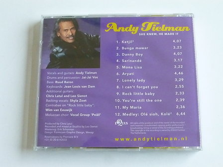 Andy Tielman - She knew, he made it