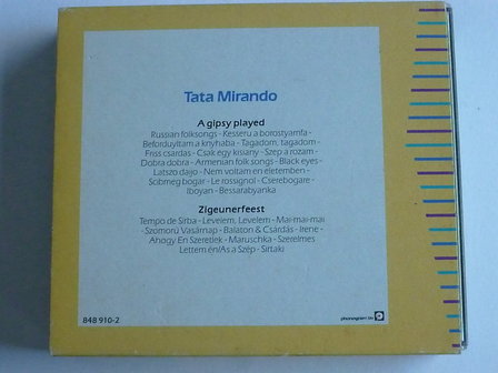 Tata Mirando - A Gipsy played / Zigeunerfeest (2 CD)