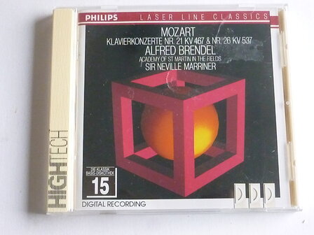 Mozart - Klavierkonzerte nr 21, 26 / Alfred Brendel , Marriner