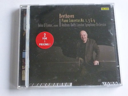 Beethoven - Piano Concerto 1,3,4 / John O&#039; Conor (2 CD) telarc