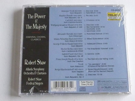 The Power &amp; The Majesty - Robert Shaw (nieuw)