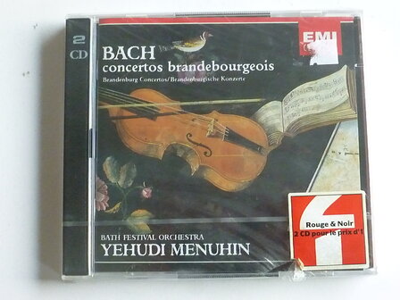 Bach - Brandenburg Concertos / Yehudi Menuhin (2 CD) nieuw