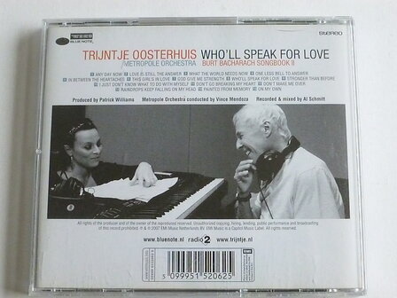 Trijntje Oosterhuis - Who&#039;ll speak for love