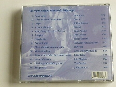 Jan Vayne plays Romantic Popsongs