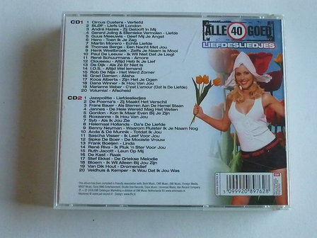 Alle 40 Goed - Liefdesliedjes (2 CD)