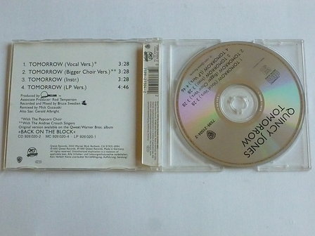 Quincy Jones - Tomorrow (CD Single)