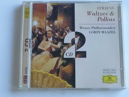 Strauss - Waltzes &amp; Polkas / Lorin Maazel (2 CD)