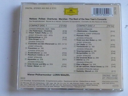 Strauss - Waltzes &amp; Polkas / Lorin Maazel (2 CD)
