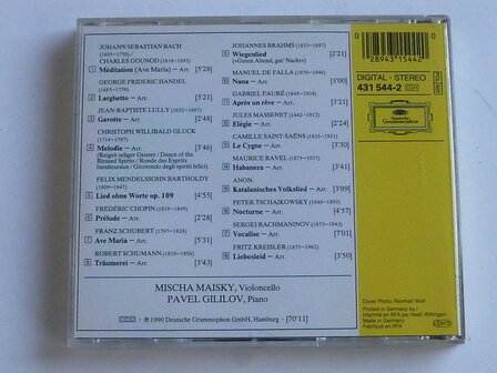 Mischa Maisky, Pavek Gililov - Meditation