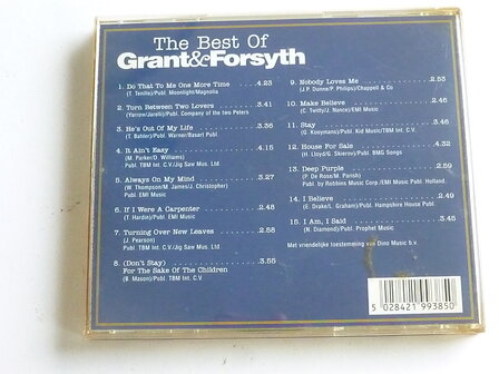 Grant &amp; Forsyth - The Best of