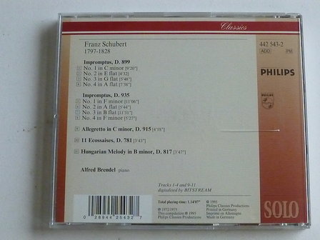 Schubert - Complete Impromptus 899 &amp; 935 / Alfred Brendel