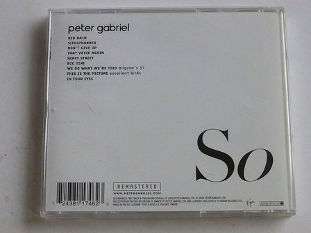 Peter Gabriel - So (remastered)