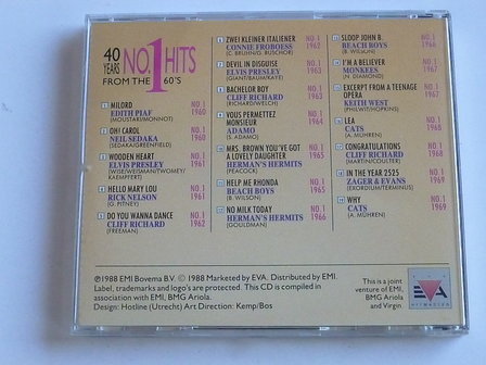 40 Years No. 1 Hits from the 60&#039;s