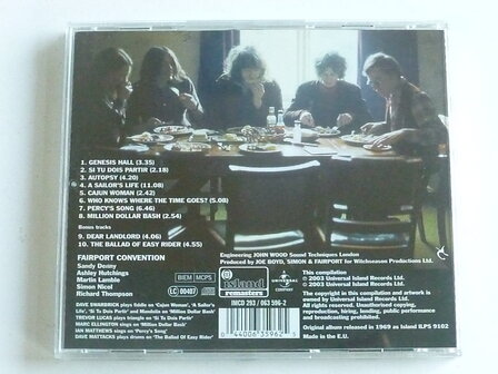 Fairport Convention - Unhalfbricking (geremastered)