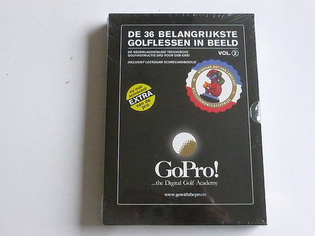 De 36 Belangrijkste Golfregels in Beeld vol. 2 (DVD) Nieuw