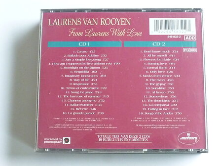 Laurens van Rooyen - From Laurens with Love (2 CD)