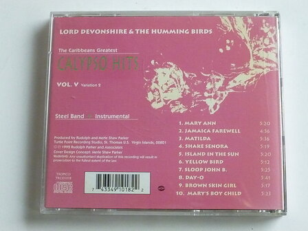 Lord Devonshire &amp; The Humming Birds - Calypso Hits