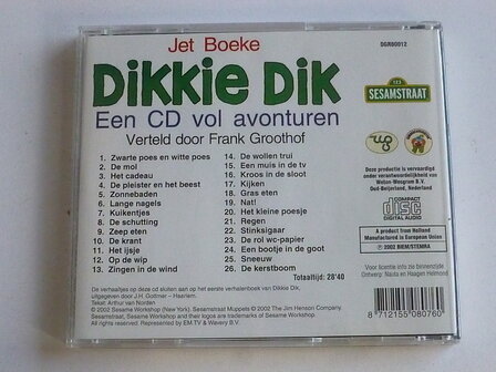 Jet Boeke - Dikkie Dik / Een CD vol Avonturen