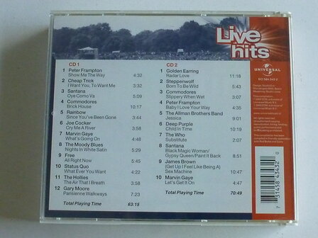 Live Hits - The 70&#039;s Edition (2 CD)