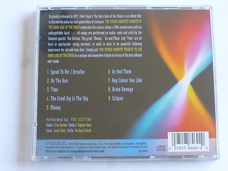 The String Quartet Tribute to Pink Floyd&#039;s The Dark side of the Moon