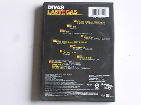 Divas Las Vegas - Celine Dion, Cher, Dixie Chicks, Shakira (CD + DVD)