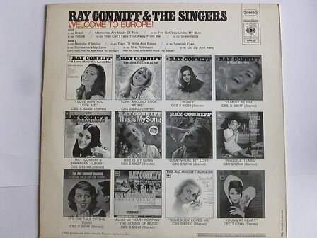 Ray Conniff - Welcome to Europe! (LP)