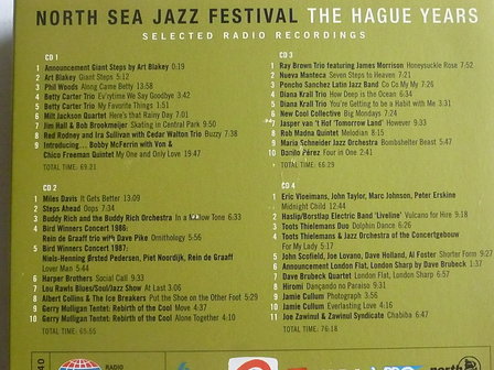 North Sea Jazz Festival - The Hague Years (4 CD)