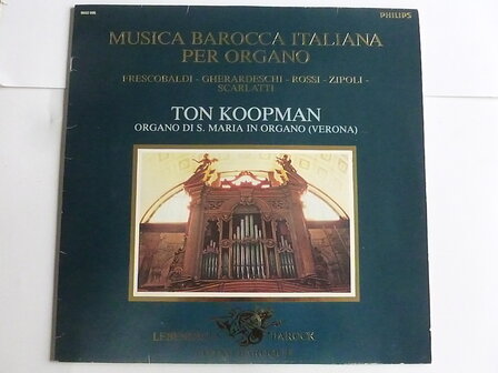 Ton Koopman - Musica Barocca Italiana per Organo (LP)