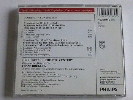 Haydn - Symphonies no. 101 &amp; 103 / 