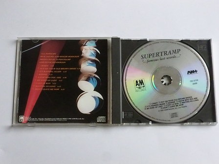 Supertramp - ...famous last words... (USA)