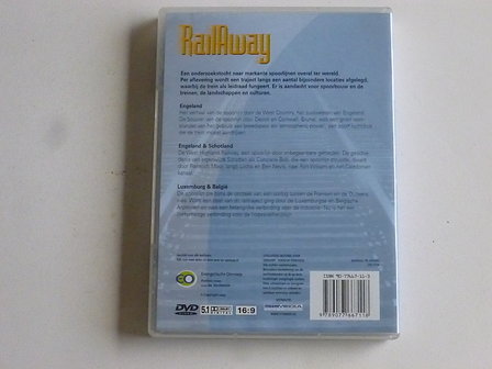 Rail Away 19 Groot Brittannie, Schotland, Luxemburg &amp; Belgie (DVD)
