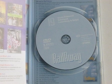 Rail Away 19 Groot Brittannie, Schotland, Luxemburg &amp; Belgie (DVD)