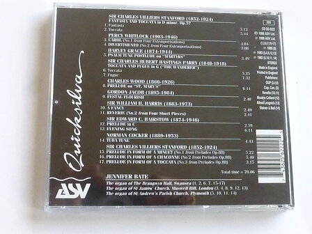 Jennifer Bate - British Organ Music / Stanford