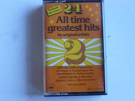 24 All time Greatest Hits 2 (cassette bandje)