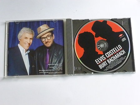 Elvis Costello with Burt Bacharach - painted from memory