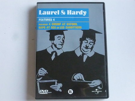 Laurel &amp; Hardy - 2 DVD Box Features 4 (dig. rem)