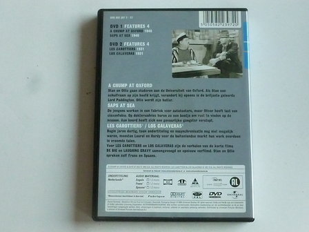 Laurel &amp; Hardy - 2 DVD Box Features 4 (dig. rem)