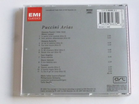 Maria Callas - Puccini Arias / Serafin