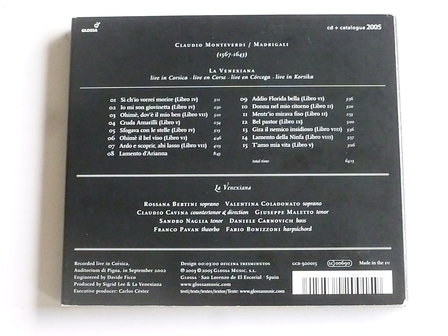 Monteverdi / Madrigali - La Venexiana