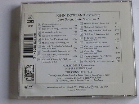 John Dowland - Lute Songs vol. II / Alfred Deller, Robert Spencer