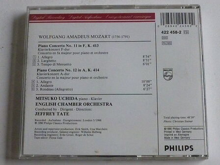 Mozart - Piano Concerto 413, 414 / Mitsuko Uchida, Tate